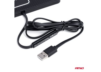 Amio - ΠΑΝΕΛ ΑΣΥΡΜΑΤΗΣ ΦΟΡΤΙΣΗΣ ΚΙΝΗΤΟΥ 3A 15W 158x78mm - 1 TEM. (03144/AM)