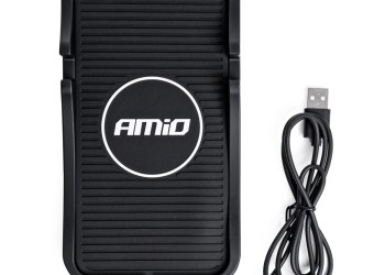 Amio - ΠΑΝΕΛ ΑΣΥΡΜΑΤΗΣ ΦΟΡΤΙΣΗΣ ΚΙΝΗΤΟΥ 3A 15W 186x103mm - 1 TEM. (03145/AM)