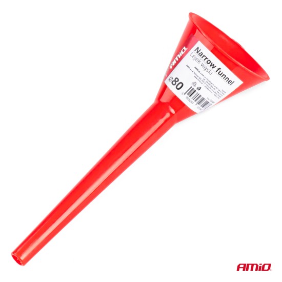 Amio - ΧΩΝΙ ΜΕ ΜΑΚΡΥ ΣΤΟΜΙΟ 29cm ΠΛΑΣΤΙΚΟ KOKKINO SLIM - 1 ΤΕΜ. (03148/AM)