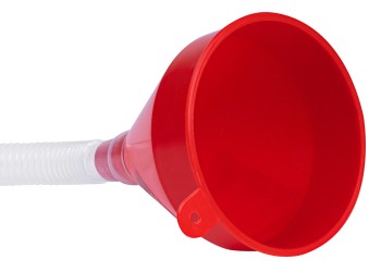 Amio - ΧΩΝΙ ΠΛΑΣΤΙΚΟ ΜΕ ΕΥΚΑΜΠΤΟ ΣΩΛΗΝΑ ΣΕ ΣΠΙΡΑΛ 53cm ΚΟΚΚΙΝΟ - 1 ΤΕΜ. (03149/AM)