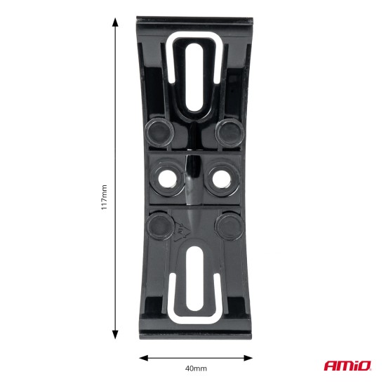 Amio - ΒΑΣΕΙΣ ΣΤΗΡΙΞΗΣ ΠΙΝΑΚΙΔΑΣ ΣΕ ΜΑΥΡΟ ΧΡΩΜΑ - 2 Τεμ. (03181/AM)