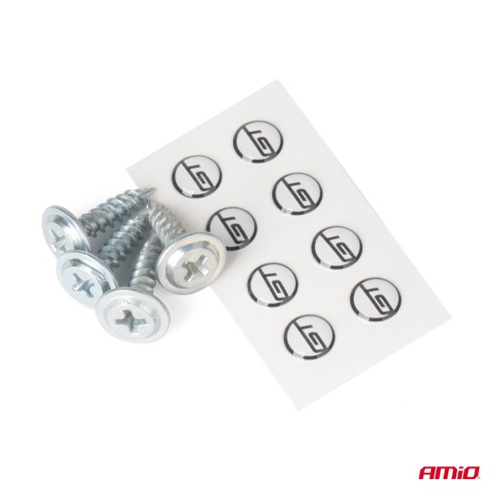 Amio - ΒΑΣΕΙΣ ΣΤΗΡΙΞΗΣ ΠΙΝΑΚΙΔΑΣ ΣΕ ΜΑΥΡΟ ΧΡΩΜΑ - 2 Τεμ. (03181/AM)