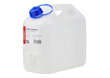 Amio - ΜΠΕΤΟΝΙ ΝΕΡΟΥ 5lt ΟΡΙΖΟΝΤΙΑΣ ΧΡΗΣΗΣ ΠΛΑΣΤΙΚΟ ΛΕΥΚΟ ΜΕ ΒΡΥΣΑΚΙ 27x13x25cm - 1 τεμ. (03201/AM)