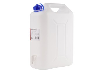 Amio - ΜΠΕΤΟΝΙ ΝΕΡΟΥ 10lt ΟΡΙΖΟΝΤΙΑΣ ΧΡΗΣΗΣ ΠΛΑΣΤΙΚΟ ΛΕΥΚΟ ΜΕ ΒΡΥΣΑΚΙ 27x11x38cm - 1 τεμ. (03202/AM)