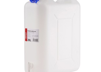 Amio - ΜΠΕΤΟΝΙ ΝΕΡΟΥ 20L ΟΡΙΖΟΝΤΙΑΣ ΧΡΗΣΗΣ ΠΛΑΣΤΙΚΟ ΛΕΥΚΟ ΜΕ ΒΡΥΣΑΚΙ 34cm x 15cm x 45cm - 1 TEM. (03204/AM)