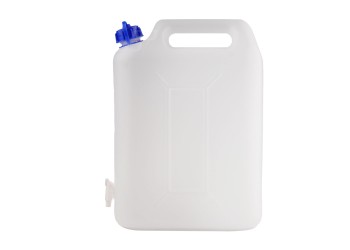 Amio - ΜΠΕΤΟΝΙ ΝΕΡΟΥ 20L ΟΡΙΖΟΝΤΙΑΣ ΧΡΗΣΗΣ ΠΛΑΣΤΙΚΟ ΛΕΥΚΟ ΜΕ ΒΡΥΣΑΚΙ 34cm x 15cm x 45cm - 1 TEM. (03204/AM)