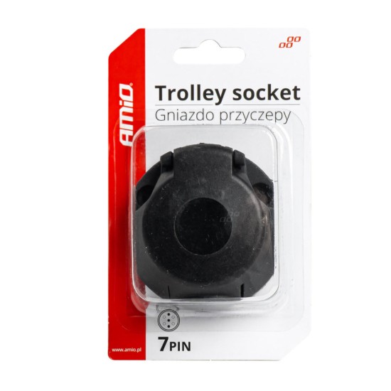 Amio - ΠΡΙΖΑ ΚΟΤΣΑΔΟΡΟΥ 12V ΜΕ 3 ΦΙΣ ΘΗΛΥΚΗ ΜΕ ΚΑΠΑΚΙ - 1 TEM. (03214/AM)