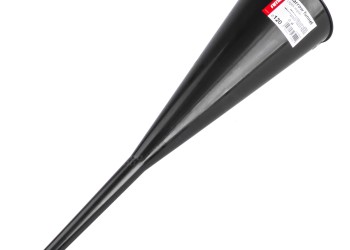 Amio - ΧΩΝΙ ΜΕ ΜΑΚΡΥ ΣΤΟΜΙΟ 53cm ΠΛΑΣΤΙΚΟ ΜΑΥΡΟ SLIM - 1 ΤΕΜ. (03229/AM)