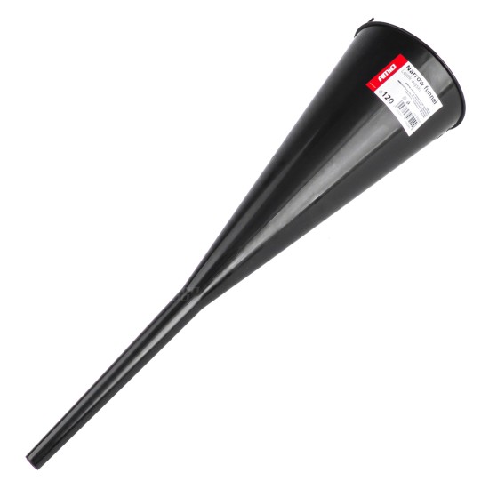 Amio - ΧΩΝΙ ΜΕ ΜΑΚΡΥ ΣΤΟΜΙΟ 53cm ΠΛΑΣΤΙΚΟ ΜΑΥΡΟ SLIM - 1 ΤΕΜ. (03229/AM)