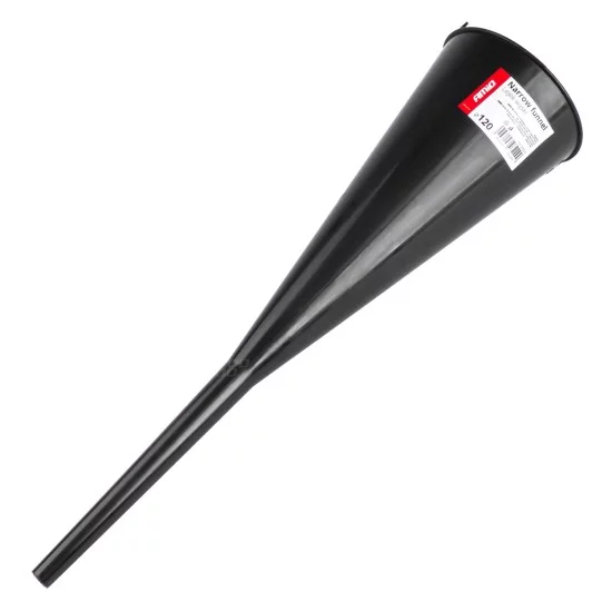 Amio - ΧΩΝΙ ΜΕ ΜΑΚΡΥ ΣΤΟΜΙΟ 53cm ΠΛΑΣΤΙΚΟ ΜΑΥΡΟ SLIM - 1 ΤΕΜ. (03229/AM)