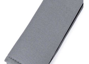 Amio - ΜΑΞΙΛΑΡΑΚΙΑ ΖΩΝΗΣ ΣΕ ΓΚΡΙ ΑΝΟΙΧΤΟ ΧΡΩΜΑ 22x6cm ΜΕ VELCRO - 2 TEM. (03238/AM)