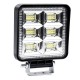 Amio - ΠΡΟΒΟΛΕΑΣ ΕΡΓΑΣΙΑΣ WORKING LAMP 48xSMD 144W 9-36V 110x110x60mm AWL37 - 1 TEM. (03248/AM)