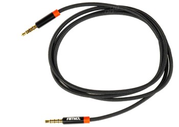 Amio - ΚΑΛΩΔΙΟ ΣΥΝΔΕΣΗΣ AUX MINI JACK>JACK 3,5mm 100cm - 1 TEM. (03269/AM)