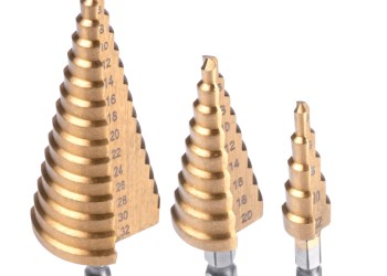 Amio - ΤΡΥΠΑΝΙΑ ΚΩΝΙΚΑ ΤΙΤΑΝΙΟΥ (HSS) 4-12mm/4-20mm/4-32mm - 3 TEM. (03271/AM)