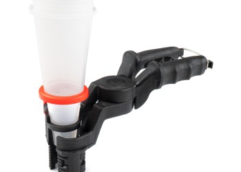 Amio - ΧΩΝΙ ΠΛΗΡΩΣΗΣ ΛΑΔΙΟΥ ΜΕ ΡΥΘΜΙΖΟΜΕΝΗ ΛΑΒΗ ΣΤΕΡΕΩΣΗΣ & ΔΙΑΦΑΝΟ ΘΑΛΑΜΟ 125mm (ΥΛΙΚΟ ΝΑΥΛΟΝ/PP) - 1 TEM. (03278/AM)