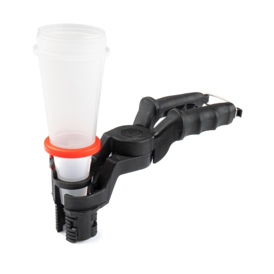 Amio - ΧΩΝΙ ΠΛΗΡΩΣΗΣ ΛΑΔΙΟΥ ΜΕ ΡΥΘΜΙΖΟΜΕΝΗ ΛΑΒΗ ΣΤΕΡΕΩΣΗΣ & ΔΙΑΦΑΝΟ ΘΑΛΑΜΟ 125mm (ΥΛΙΚΟ ΝΑΥΛΟΝ/PP) - 1 TEM. (03278/AM)