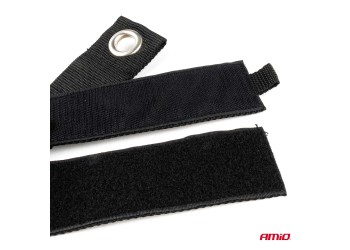 Amio - ΙΜΑΝΤΑΣ VELCRO ΓΙΑ ΣΤΗΡΙΞΗ ΠΡΟΙΟΝΤΩΝ ΣΕ ΠΟΡΤ ΜΠΑΓΚΑΖ 63X5cm ΣΕ ΜΑΥΡΟ ΧΡΩΜΑ - 1 TEM. (03284/AM)