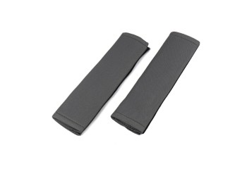 Amio - ΜΑΞΙΛΑΡΑΚΙΑ ΖΩΝΗΣ ΣΕ ΓΚΡΙ ΣΚΟΥΡΟ ΧΡΩΜΑ ΜΕ VELCRO 22x6cm - 2 ΤΕΜ. (03290/AM)