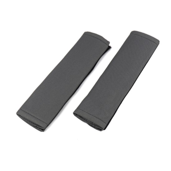 Amio - ΜΑΞΙΛΑΡΑΚΙΑ ΖΩΝΗΣ ΣΕ ΓΚΡΙ ΣΚΟΥΡΟ ΧΡΩΜΑ ΜΕ VELCRO 22x6cm - 2 ΤΕΜ. (03290/AM)