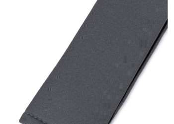 Amio - ΜΑΞΙΛΑΡΑΚΙΑ ΖΩΝΗΣ ΣΕ ΓΚΡΙ ΣΚΟΥΡΟ ΧΡΩΜΑ ΜΕ VELCRO 22x6cm - 2 ΤΕΜ. (03290/AM)