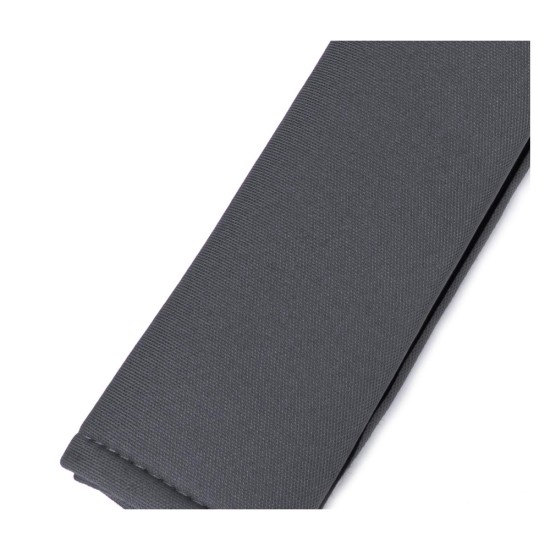 Amio - ΜΑΞΙΛΑΡΑΚΙΑ ΖΩΝΗΣ ΣΕ ΓΚΡΙ ΣΚΟΥΡΟ ΧΡΩΜΑ ΜΕ VELCRO 22x6cm - 2 ΤΕΜ. (03290/AM)