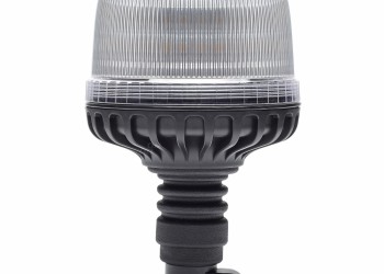 Amio - ΦΑΡΟΣ DIAMONT W25P ΜΕ ΛΕΥΚΟ ΚΑΠΑΚΙ 12/24V 24xSMD LED ΠΟΡΤΟΚΑΛΙ ΕΛΑΣΤΙΚΟΣ ΒΙΔΩΤΟΣ 201x126mm - 1 ΤΕΜ. (03338/ΑΜ)