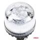 Amio - ΦΑΡΟΣ DIAMONT W25P ΜΕ ΛΕΥΚΟ ΚΑΠΑΚΙ 12/24V 24xSMD LED ΠΟΡΤΟΚΑΛΙ ΕΛΑΣΤΙΚΟΣ ΒΙΔΩΤΟΣ 201x126mm - 1 ΤΕΜ. (03338/ΑΜ)