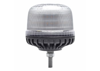 Amio - ΦΑΡΟΣ DIAMONT W25SB ΜΕ ΛΕΥΚΟ ΚΑΠΑΚΙ 12/24V 24xSMD LED ΠΟΡΤΟΚΑΛΙ ΒΙΔΩΤΟΣ 154x126mm - 1 ΤΕΜ. (03339/AM)