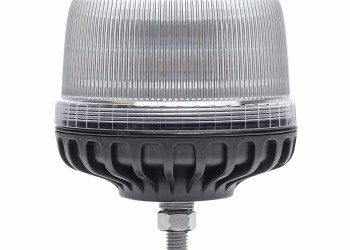 Amio - ΦΑΡΟΣ DIAMONT W25SB ΜΕ ΛΕΥΚΟ ΚΑΠΑΚΙ 12/24V 24xSMD LED ΠΟΡΤΟΚΑΛΙ ΒΙΔΩΤΟΣ 154x126mm - 1 ΤΕΜ. (03339/AM)