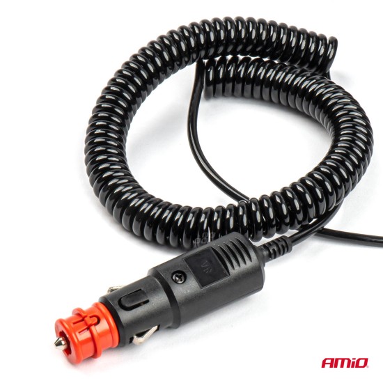 Amio - ΦΑΡΟΣ DIAMONT W25M ΜΕ ΛΕΥΚΟ ΚΑΠΑΚΙ 12/24V 24xSMD LED ΠΟΡΤΟΚΑΛΙ ΜΑΓΝΗΤΙΚΟΣ ΦΙΣ ΑΝΑΠΤΗΡΑ 131x126mm - 1 ΤΕΜ. (03340/AM)