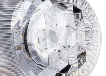 Amio - ΦΑΡΟΣ DIAMONT W25B ΜΕ ΛΕΥΚΟ ΚΑΠΑΚΙ 12/24V 24xSMD LED ΠΟΡΤΟΚΑΛΙ ΒΙΔΩΤΟΣ 118x126mm - 1 ΤΕΜ. (03341/AM)