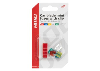 Amio - ΑΣΦΑΛΕΙΕΣ MINI ΜΕ ΕΡΓΑΛΕΙΟ ΑΦΑΙΡΕΣΗΣ ΚΑΡΤΕΛΑ (10A/15A/20A/25A/30A ) - 5 ΤΕΜ. (03378/AM)