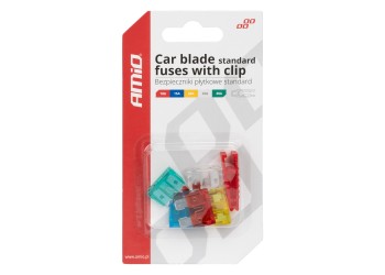 Amio - ΑΣΦΑΛΕΙΕΣ STANDARD BLADE (ΜΑΧΑΙΡΩΤΕΣ) & ΕΡΓΑΛΕΙΟ ΑΦΑΙΡΕΣΗΣ ΚΑΡΤΕΛΑ (10A/15A/ 20A/25A/30A) - 5 ΤΕΜ. (03380/AM)