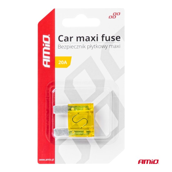 Amio - ΑΣΦΑΛΕΙΑ MAXI 20A - 1 Τεμ. (03381/AM)