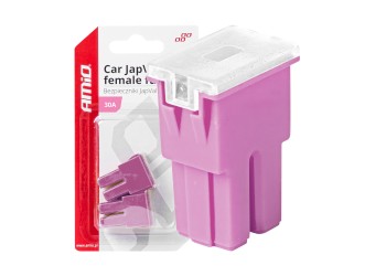Amio - ΑΣΦΑΛΕΙΕΣ JapVal PAL ΘΗΛΥΚΕΣ 30A ΣΕ ΡΟΖ ΧΡΩΜΑ - 2 Τεμ. (03389/AM)
