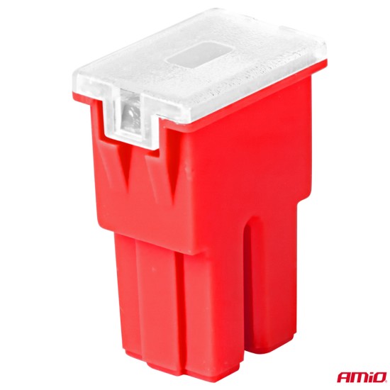 Amio - ΑΣΦΑΛΕΙΕΣ JapVal PAL ΘΗΛΥΚΕΣ 50A ΣΕ ΚΟΚΚΙΝΟ ΧΡΩΜΑ - 2 Τεμ. (03391/AM)