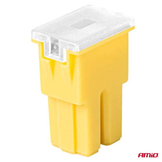 Amio - ΑΣΦΑΛΕΙΕΣ JapVal PAL ΘΗΛΥΚΕΣ 60A ΣΕ ΚΙΤΡΙΝΟ ΧΡΩΜΑ - 2 Τεμ. (03392/AM)