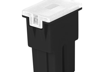 Amio - ΑΣΦΑΛΕΙΕΣ JapVal PAL ΘΗΛΥΚΕΣ 80A ΣΕ ΜΑΥΡΟ ΧΡΩΜΑ - 2 Τεμ. (03394/AM)