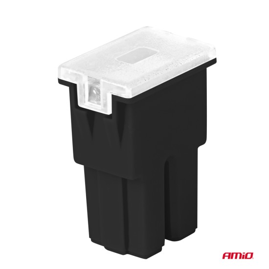 Amio - ΑΣΦΑΛΕΙΕΣ JapVal PAL ΘΗΛΥΚΕΣ 80A ΣΕ ΜΑΥΡΟ ΧΡΩΜΑ - 2 Τεμ. (03394/AM)