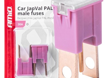 Amio - ΑΣΦΑΛΕΙΕΣ JapVal PAL O ΑΡΣΕΝΙΚΕΣ 30A ΣΕ ΡΟΖ ΧΡΩΜΑ - 2 Τεμ. (03397/AM)