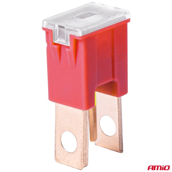 Amio - ΑΣΦΑΛΕΙΕΣ JapVal PAL O ΑΡΣΕΝΙΚΕΣ 50A ΣΕ ΚΟΚΚΙΝΟ ΧΡΩΜΑ - 2 Τεμ. (03399/AM)