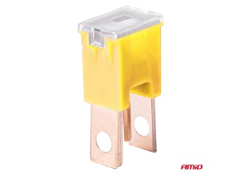 Amio - ΑΣΦΑΛΕΙΕΣ JapVal PAL O ΑΡΣΕΝΙΚΕΣ 60A ΣΕ KΙΤΡΙΝΟ ΧΡΩΜΑ - 2 Τεμ. (03400/AM)