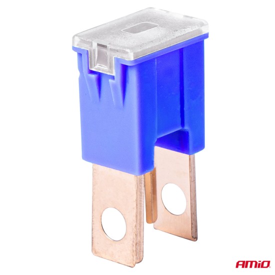 Amio - ΑΣΦΑΛΕΙΕΣ JapVal PAL O ΑΡΣΕΝΙΚΕΣ 100A ΣΕ ΜΠΛΕ ΧΡΩΜΑ - 2 Τεμ. (03403/AM)