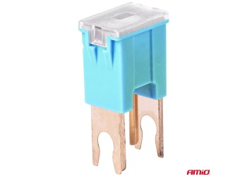 Amio - ΑΣΦΑΛΕΙΕΣ JapVal PAL U ΑΡΣΕΝΙΚΕΣ 20A ΣΕ ΓΑΛΑΖΙΟ ΧΡΩΜΑ - 2 Τεμ. (03405/AM)