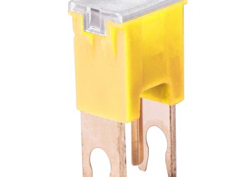 Amio - ΑΣΦΑΛΕΙΕΣ JapVal PAL U ΑΡΣΕΝΙΚΕΣ 60A ΣΕ ΚΙΤΡΙΝΟ ΧΡΩΜΑ - 2 Τεμ. (03409/AM)