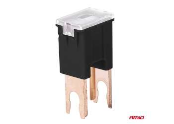 Amio - ΑΣΦΑΛΕΙΕΣ JapVal PAL U ΑΡΣΕΝΙΚΕΣ 80A ΣΕ ΜΑΥΡΟ ΧΡΩΜΑ - 2 Τεμ. (03410/AM)