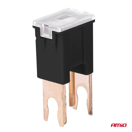 Amio - ΑΣΦΑΛΕΙΕΣ JapVal PAL U ΑΡΣΕΝΙΚΕΣ 80A ΣΕ ΜΑΥΡΟ ΧΡΩΜΑ - 2 Τεμ. (03410/AM)