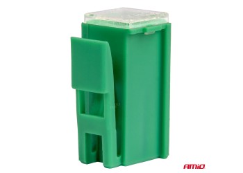 Amio - ΑΣΦΑΛΕΙΕΣ JapVal PAL ΘΗΛΥΚΕΣ 30A ΣΕ ΠΡΑΣΙΝΟ ΧΡΩΜΑ - 2 Τεμ. (03413/AM)