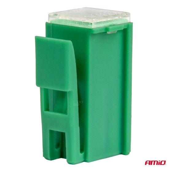 Amio - ΑΣΦΑΛΕΙΕΣ JapVal PAL ΘΗΛΥΚΕΣ 30A ΣΕ ΠΡΑΣΙΝΟ ΧΡΩΜΑ - 2 Τεμ. (03413/AM)