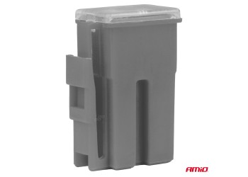 Amio - ΑΣΦΑΛΕΙΕΣ JapVal PAL ΘΗΛΥΚΕΣ 75A ΣΕ ΓΚΡΙ ΧΡΩΜΑ - 2 Τεμ. (03416/AM)